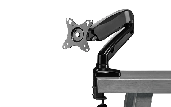 Krah monitori ICYBOX IB-MS303-T, deri 27\", VESA 75x75/100x100, gas spring, max 6.5 kg, i zi