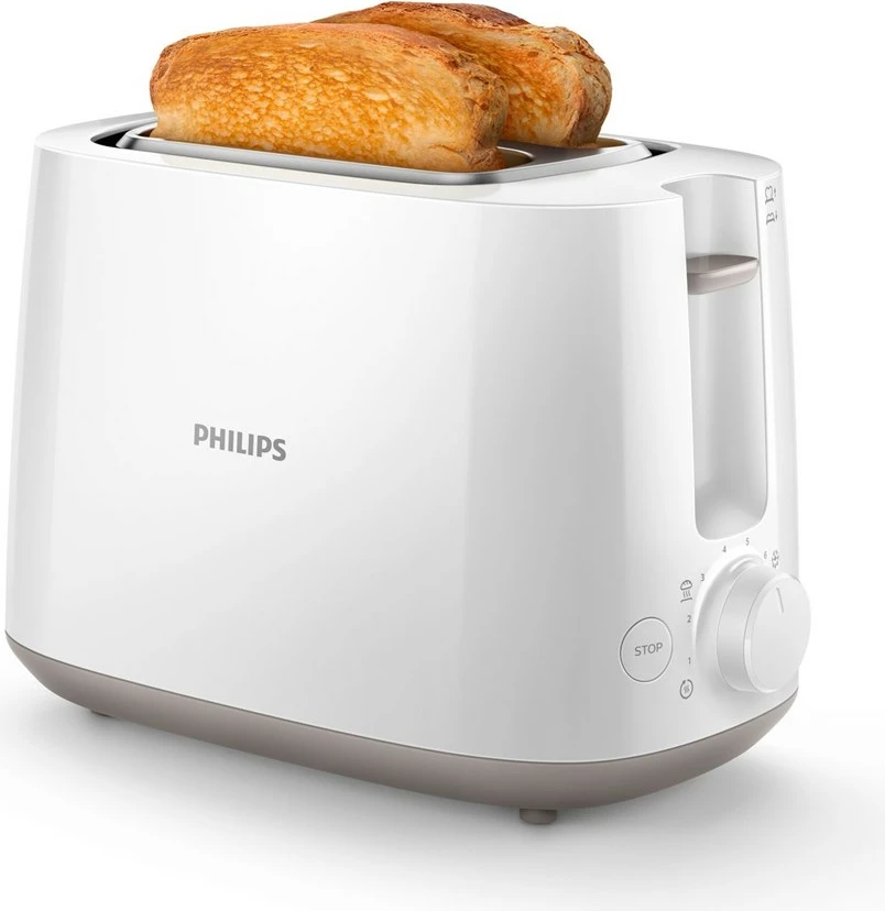 Thekëse buke Philips Daily Collection HD2581/00, 830 W, e bardhë
