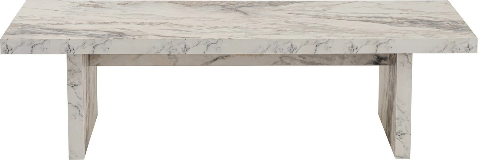 Set tavolinash kafeje Nordure, ngjyrë Freesia Marble