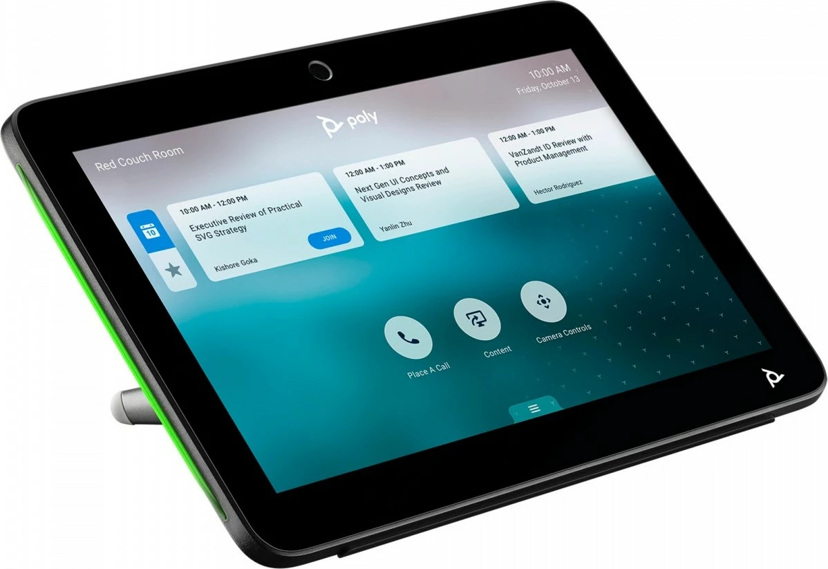 Kontrollues me prekje Poly TC10, 10", Black