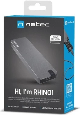 Kuti per SSD M.2 Natec, hiri 