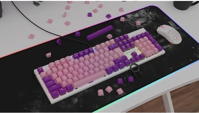 Kapakët e çelësave Genesis Lead 300, rozë