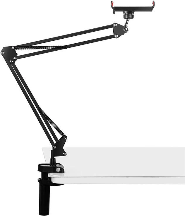 Mbajtës tavoline për telefon/tablet Puluz PU653B, i zi