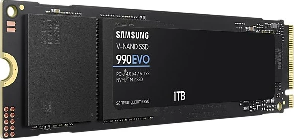 SSD Samsung 990 EVO, 1TB, M.2, PCI Express 4.0, i zi