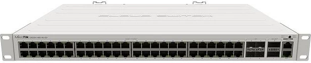Switch MikroTik CRS354-48G-4S+2Q+RM, Managed, L2, Gigabit Ethernet, Gri