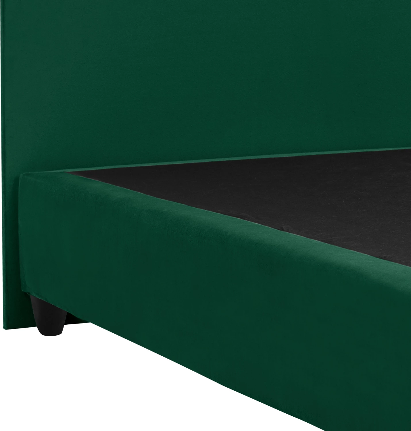 Krevat MALENA, kadife jeshile selvi, 150x200