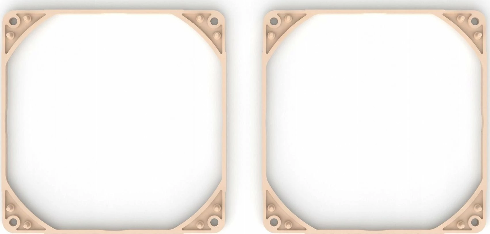Kornizë distancuese për ventilator Noctua NA-IS1-14 Sx2 140mm, set 2 copë, kafe
