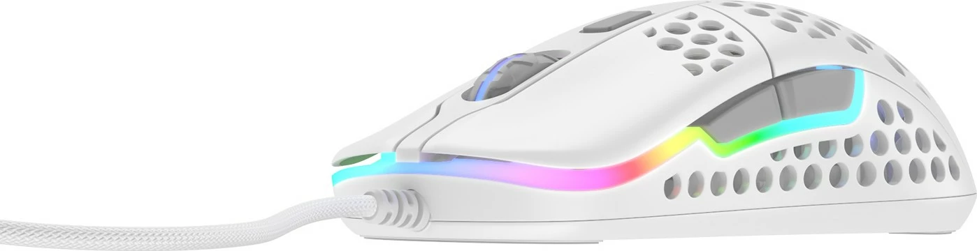 Maus Cherry XTRFY M42, 16000 DPI, Ambidextrous, USB Type-A, Bardhë