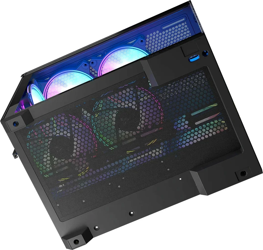 Kasë MODECOM Volcano Panorama NF Midi, ATX, ITX, Micro ATX, Gri