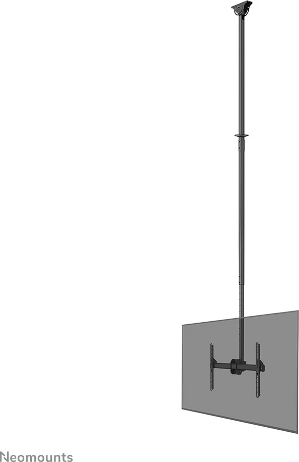 Mbajtëse tavani për TV/monitor Neomounts CL35-440BL16XL, 37-70 inç, rregullim lartësie, e zezë