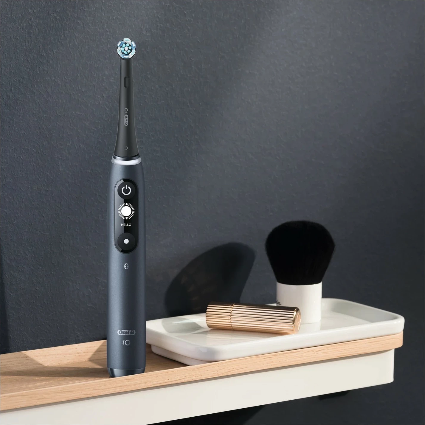 Furçë dhëmbësh elektrike Oral-B iO Series 7, magnetike, 5 mënyra pastrimi, e zezë