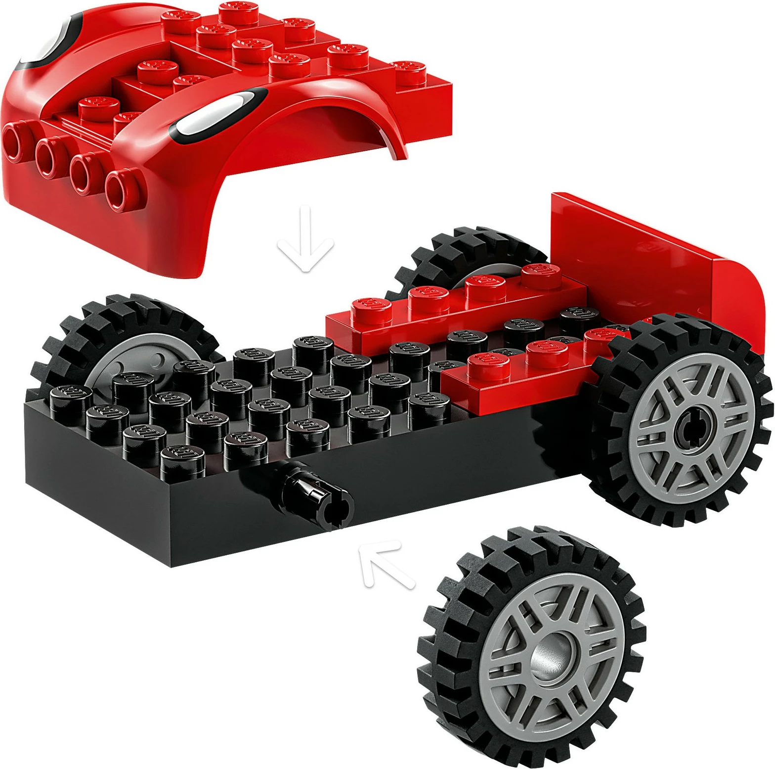 Set ndërtimi LEGO Marvel Spider-Man's Car dhe Doc Ock, 48 pjesë, shumëngjyrësh
