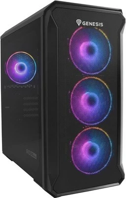 Kasë GENESIS IRID 503 ARGB, Micro Tower, E zezë