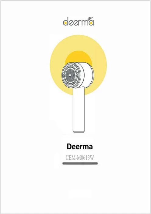 Makinë për heqje topthash Deerma MQ813W, e bardhë