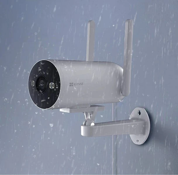 Kamerë sigurie EZVIZ H5 4G 2K, IP, për jashtë, Bardhë