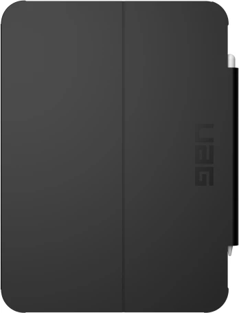 Mbështjellës UAG Plyo për iPad 10.9" (10 gen.), me mbajtëse për Apple Pencil, Gri/Zi
