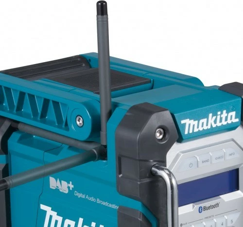 Radio portabile Makita DMR112, Bluetooth, FM, USB, e zezë/turquoise