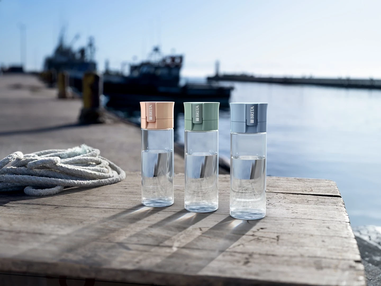 Shishe filtruese uji Brita Vital, 2L, e kaltër 