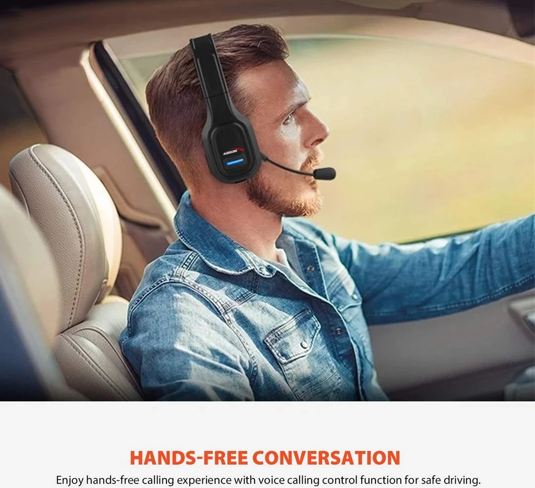 Kufje wireless Audiocore 74452, të zeza