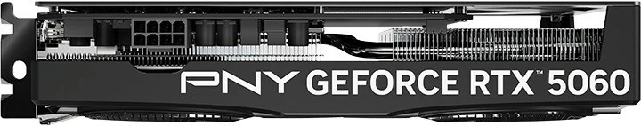 Kartelë grafike PNY GeForce RTX 5060 OC, 8GB DDR7, PCI-E 8x, Dy ventilatorë, E zezë
