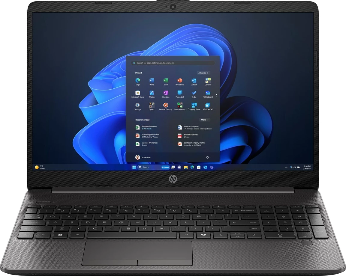Laptop HP 250R G9, Intel Core i5-1335U, 16 GB RAM, 512 GB SSD, 15.6" FHD, Iris Xe, Dark ash silver