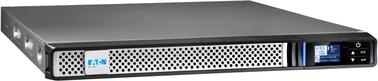 UPS rack 1U, Eaton 5P 1150i G2 5P1150IRG2, kohë rezervë 9–23 min, ekran LCD, i zi/argjend