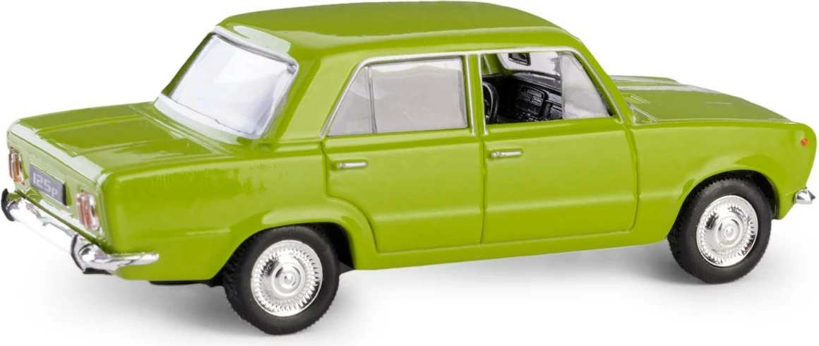 Makine lodër Daffi Fiat 125p, model 1:43, e gjelbër