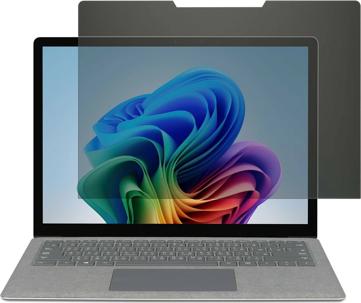 Filtër privatësie Kensington për Surface Laptop 7, 13.8 inç, 3:2, anti-glare, i zi