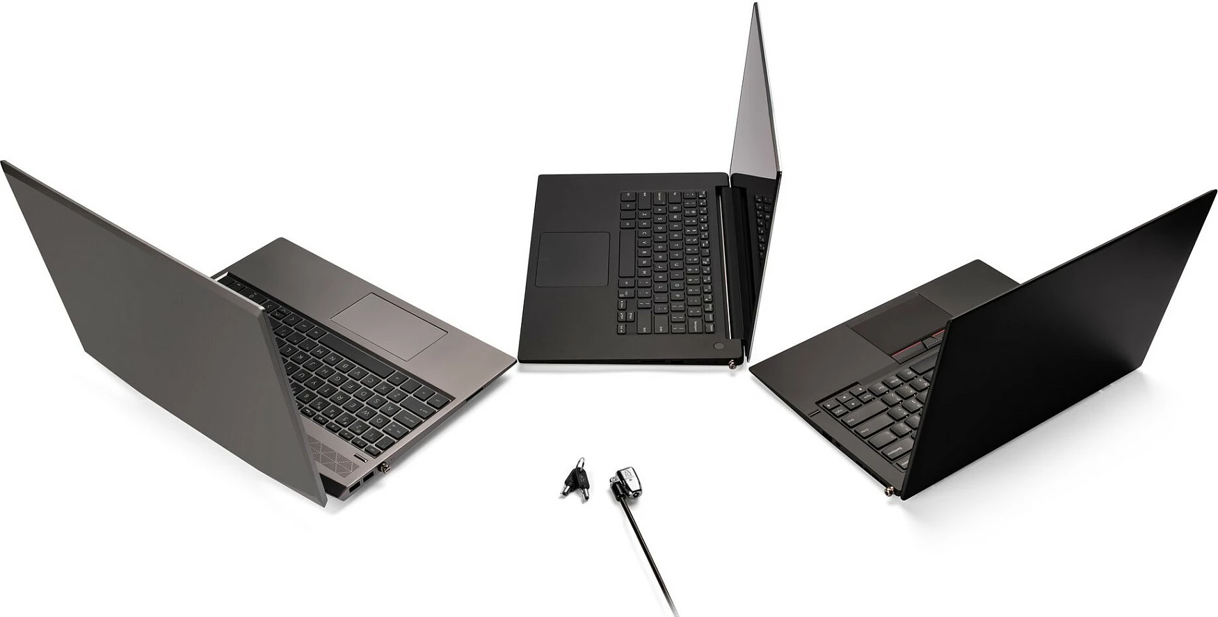 Kabllo sigurie Kensington ClickSafe 2.0 3-in-1, 1.8m, çelik karboni, e zezë
