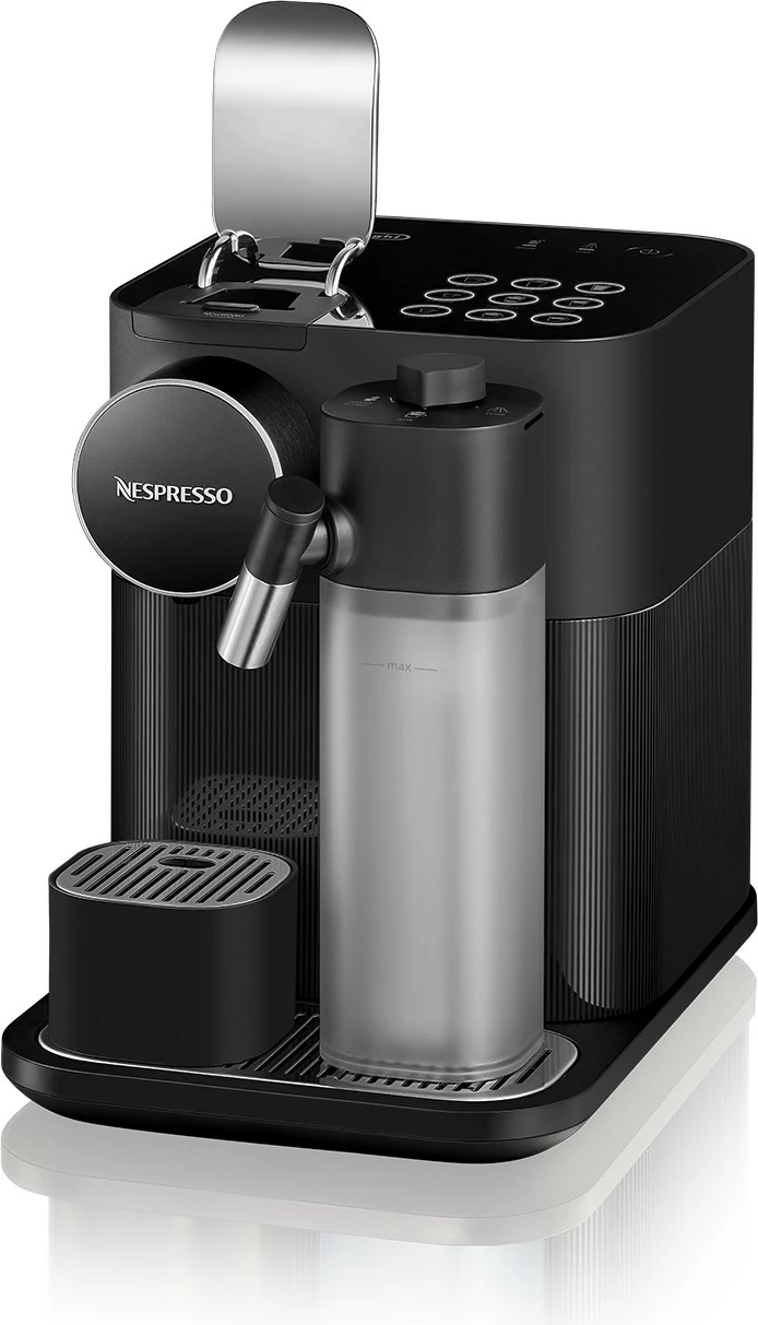 Aparat kafeje kapsula DeLonghi Nespresso Lattissima Gran EN 640.B, 1L, e zezë