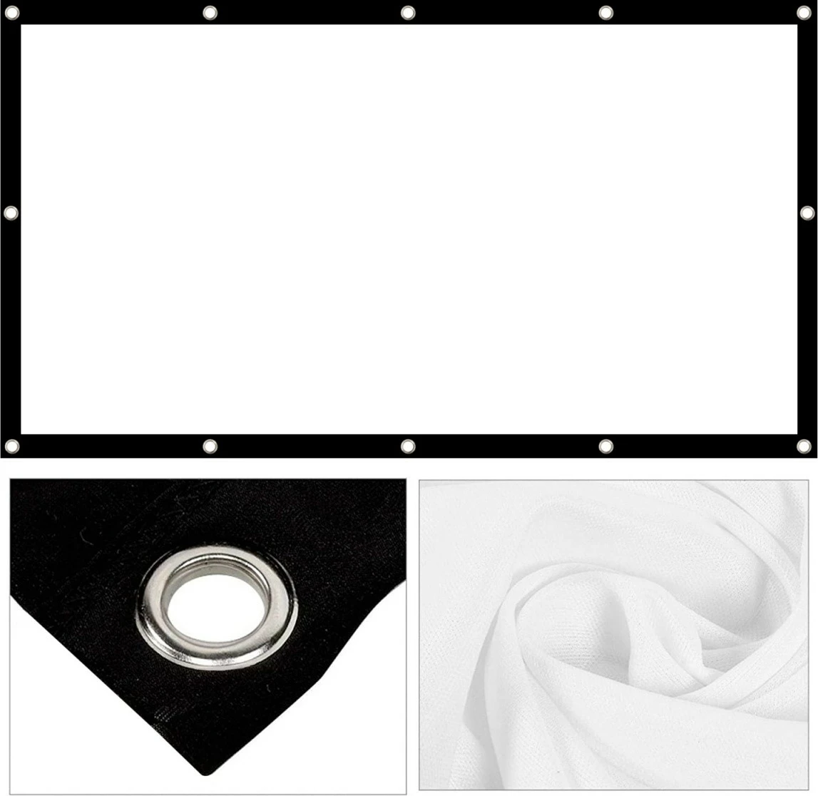 Ekran projekcioni Maclean MC-980, 84", manual, 16:9, kornizë e zezë 25mm