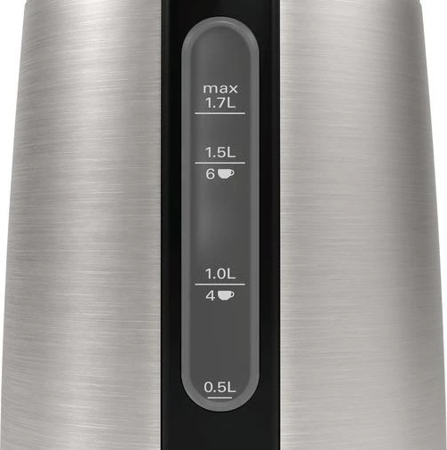 Vluese uji Bosch TWK3P420 1.7L, 2400W, e zezë, çelik inox 