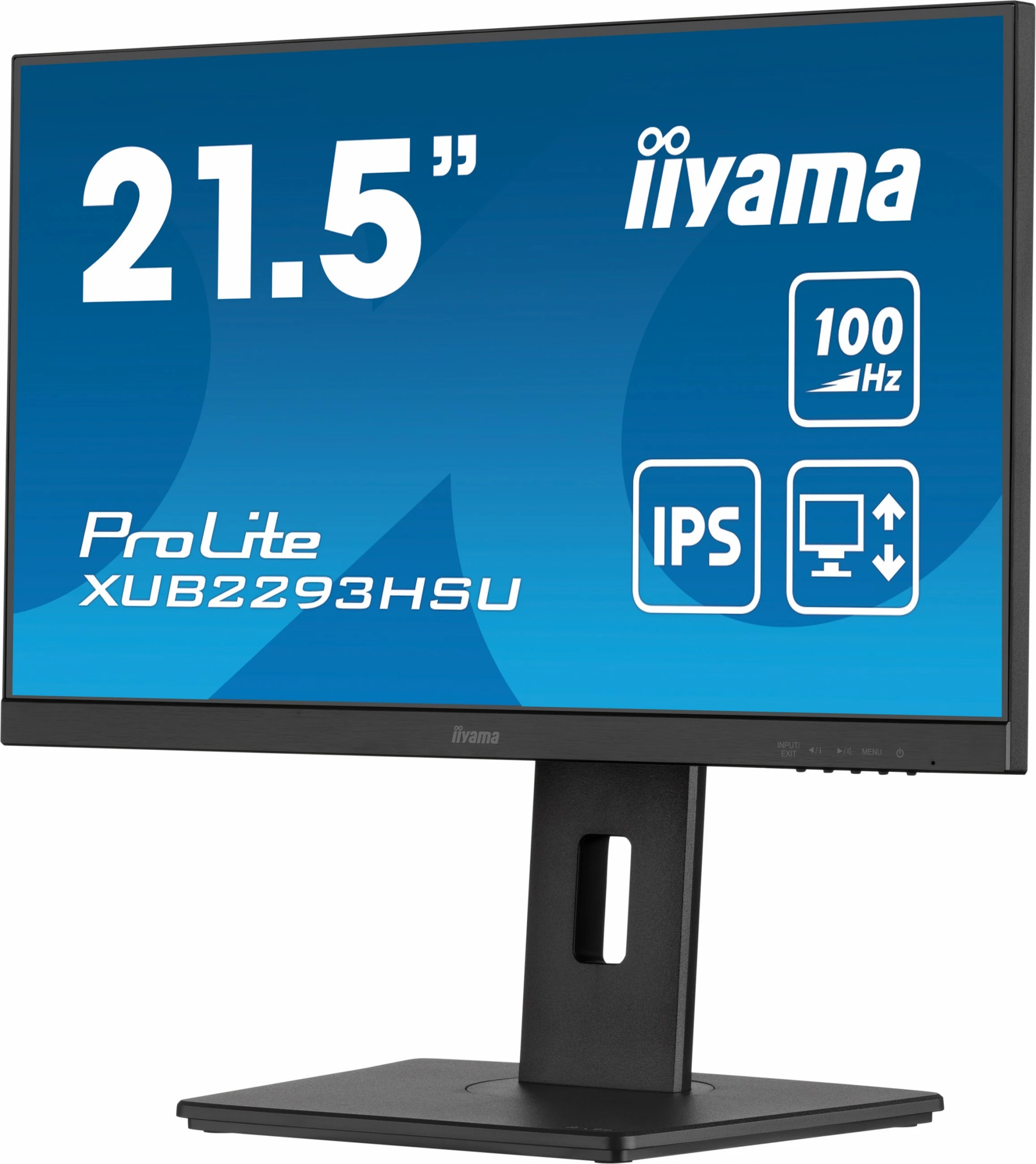 Monitor iiyama ProLite XUB2293HSU-B7, 21.5", Full HD, LED, i zi