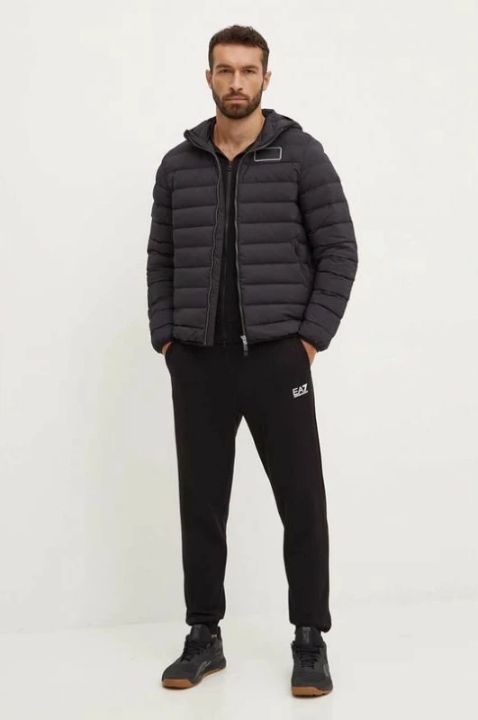 Jakne për meshkuj Emporio Armani, të zeza