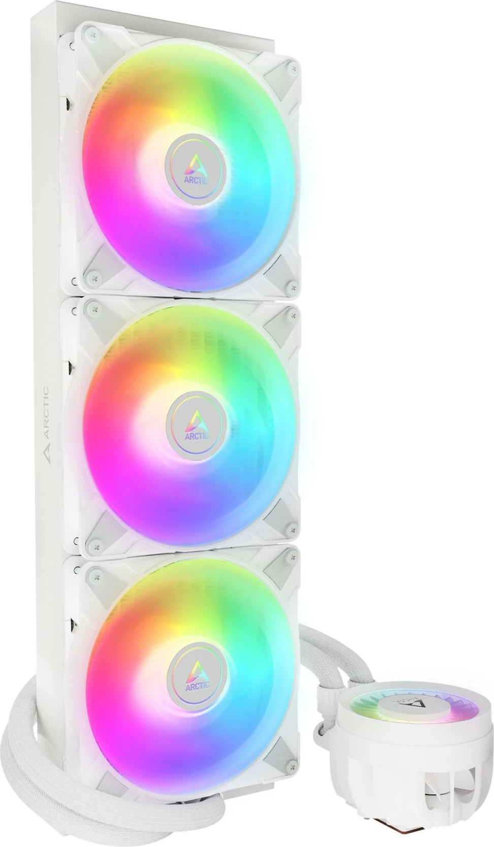 Ftohës uji ARCTIC Liquid Freezer III 420 A-RGB, 14 cm, i bardhë