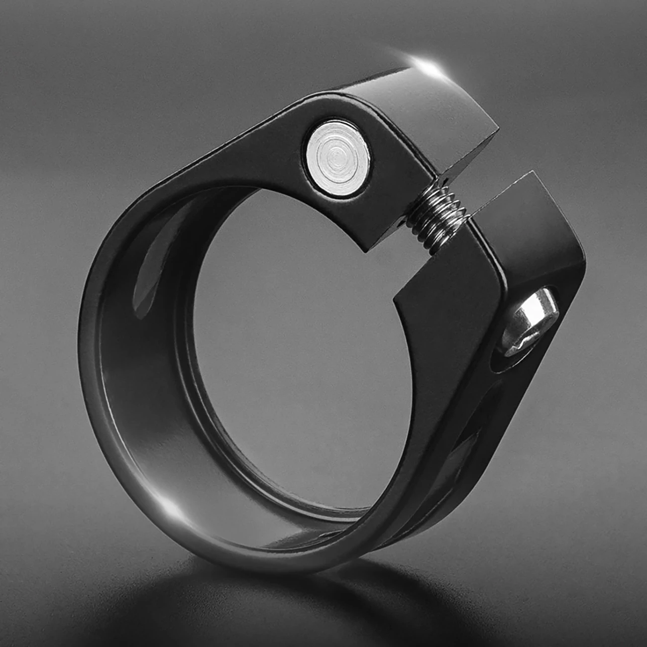 Kapëse ulëse biçiklete Rockbros 41210091001, alumini, 31.8 mm, e zezë