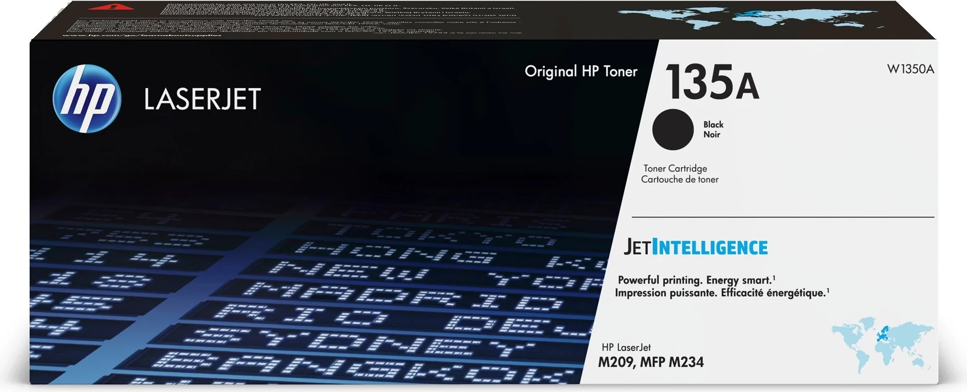 Fishek toneri HP LaserJet 135A, i zi 