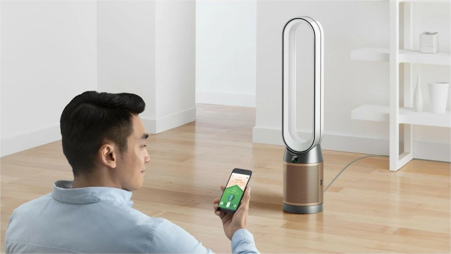 Purifikator ajri Dyson Purifier Cool PC2 De-NOx, smart, ngjyrë ari