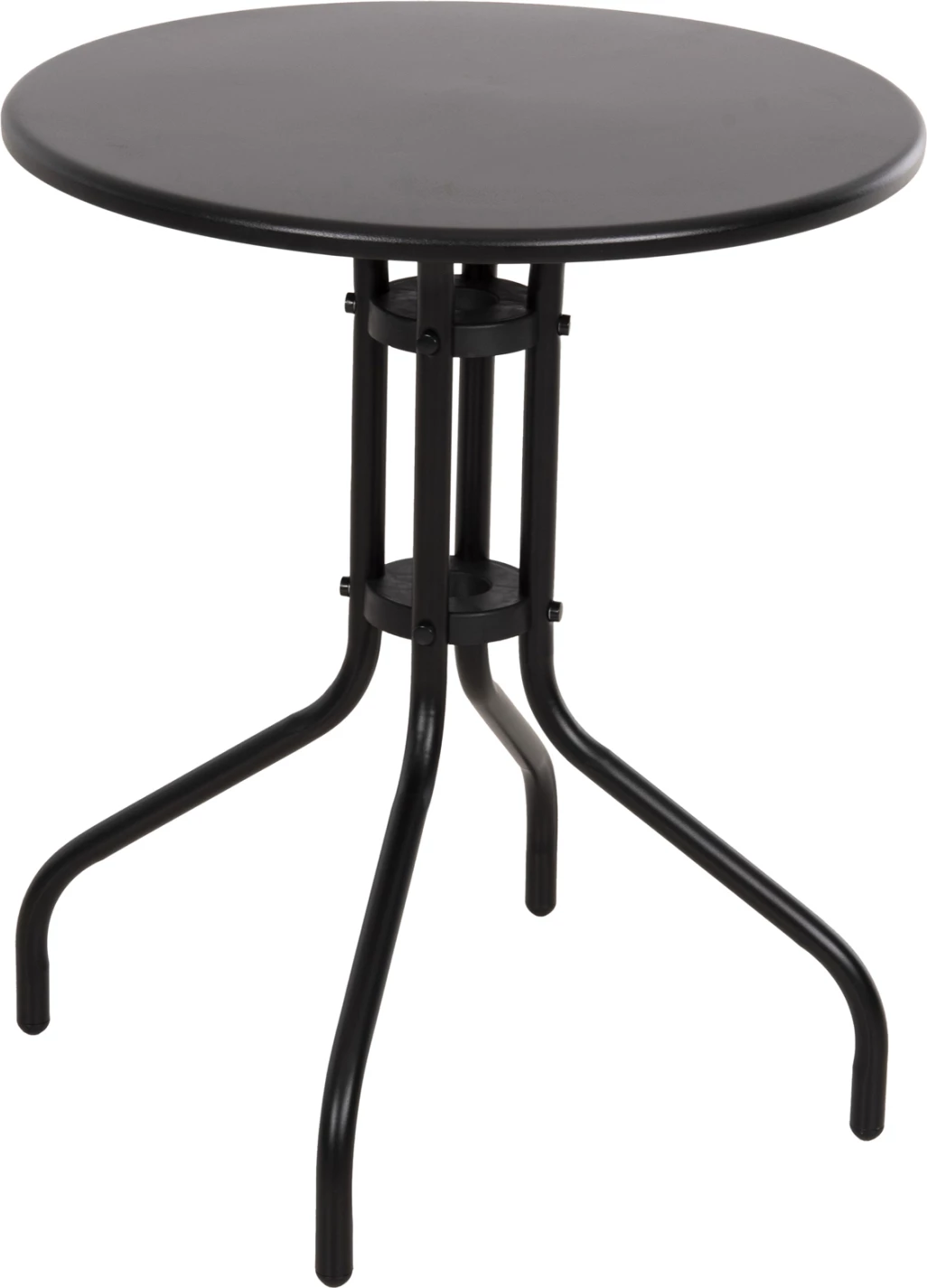 Tavolinë e rrumbullakët për jashtë, ngjyrë e zezë, FH5973.03, Φ60x70H cm