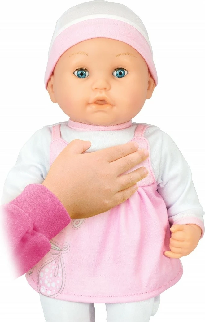 Kukull interaktive Artyk Natalia Rozkoszny Baby Doll, 40 cm, me aksesorë, Rozë