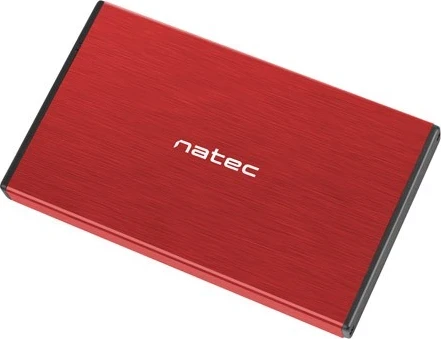 Kuti per HDD Natec Rhingo Go, 2.5", e kuqe