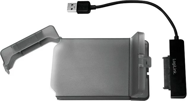 Kasë HDD/SSD LogiLink AU0037, 2.5", Serial ATA III, USB, Gri