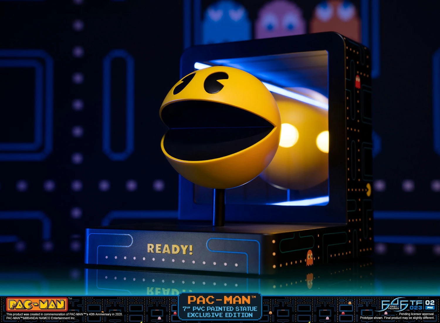 Figurinë PVC FIRST4FIGURES PAC-MAN 40th Anniversary, edicion ekskluziv