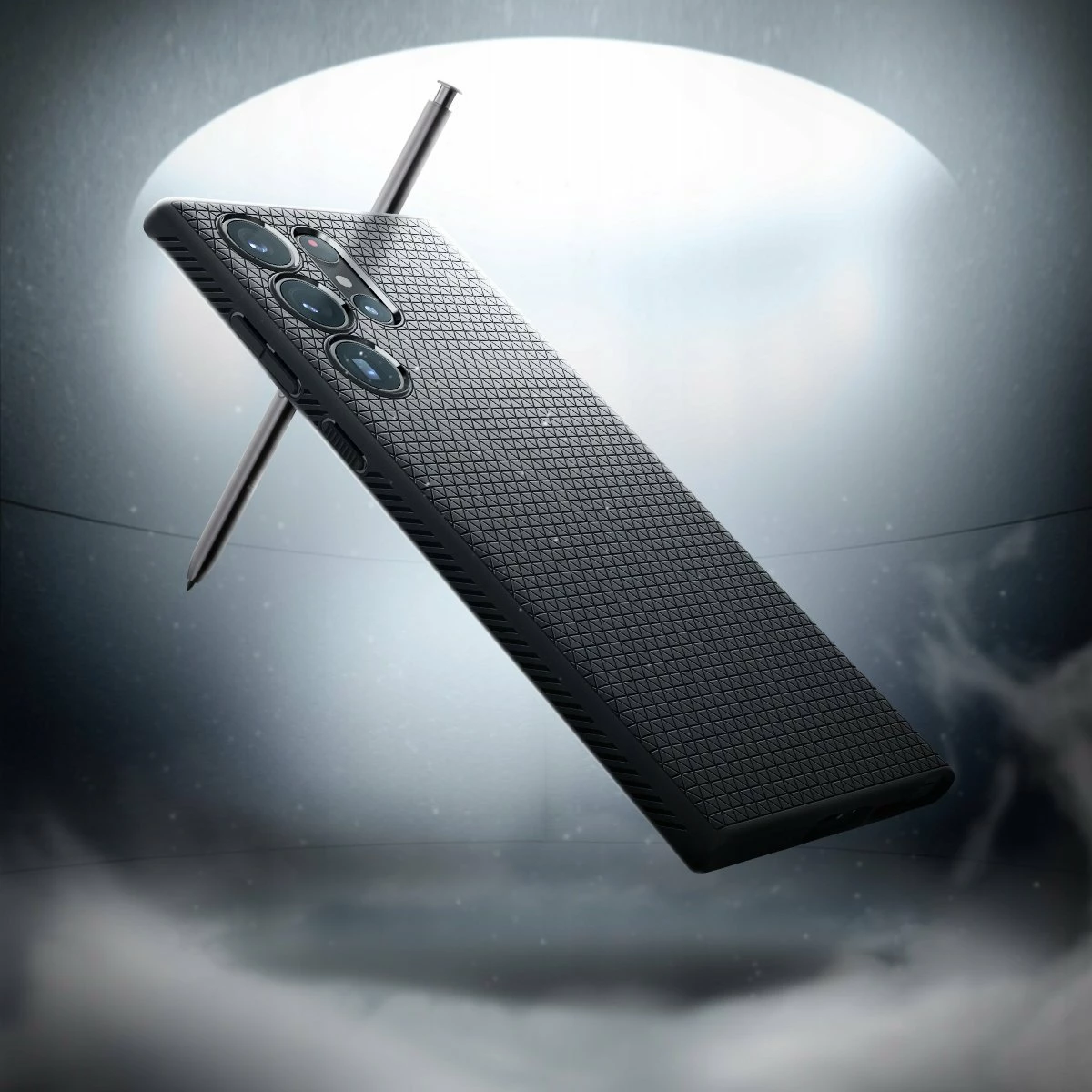 Mbështjellës Spigen Liquid Air për Samsung Galaxy S25 Ultra, TPU, slim, 1 copë, e zezë matte