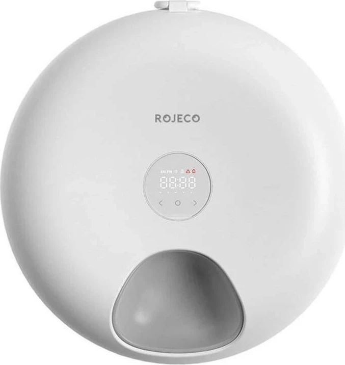 Ushqyes automatik Rojeco 6 Meals, 3600mAh, i bardhë