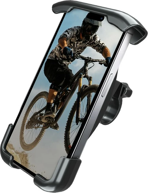 Mbajtës telefoni CRONG Bikeclip Enduro për biçikletë/motoçikletë, për telefona 4.7-6.8", e zezë