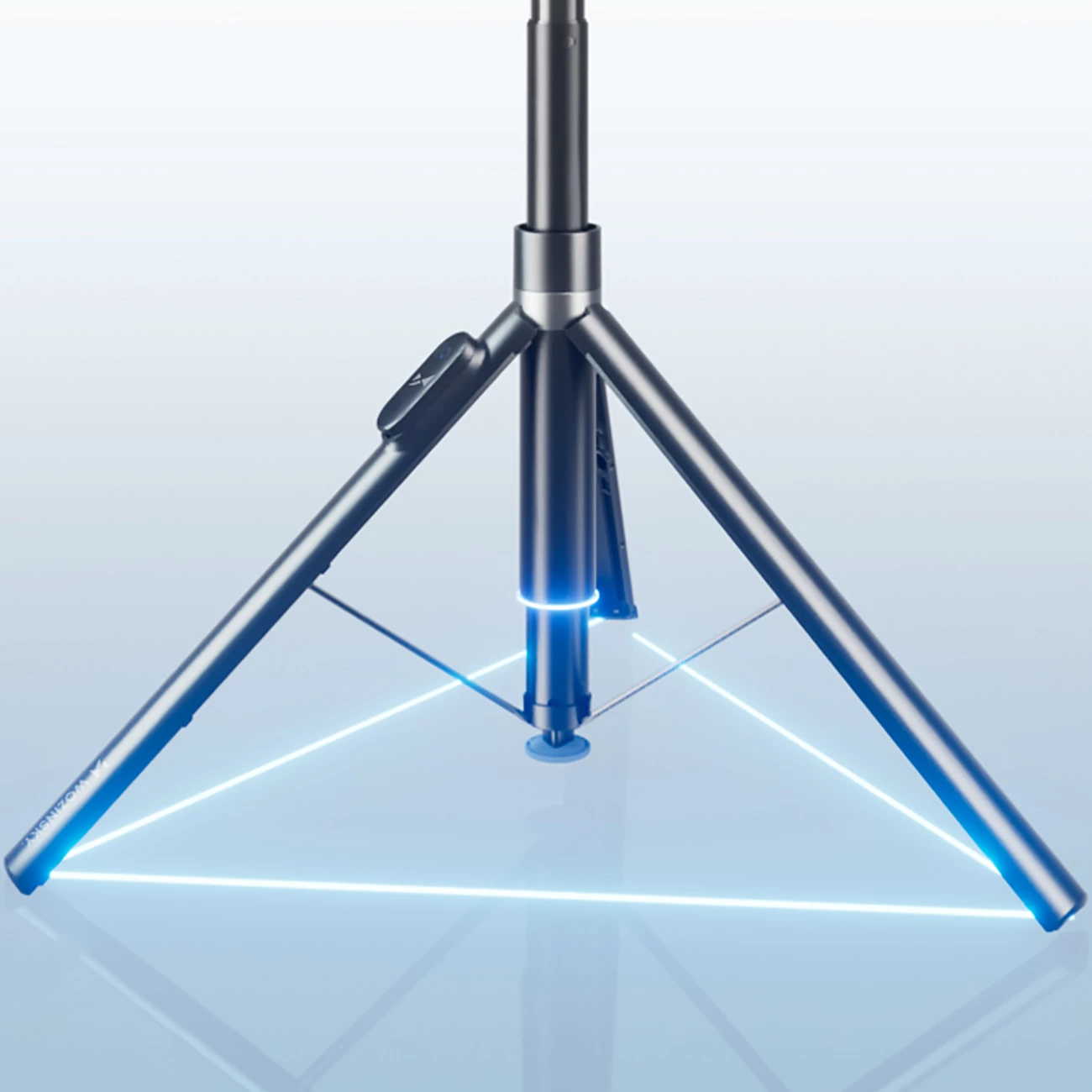 Selfie stick Wozinsky WRZP1 me këmbë që hapen automatikisht, tripod, 1.7m, zi