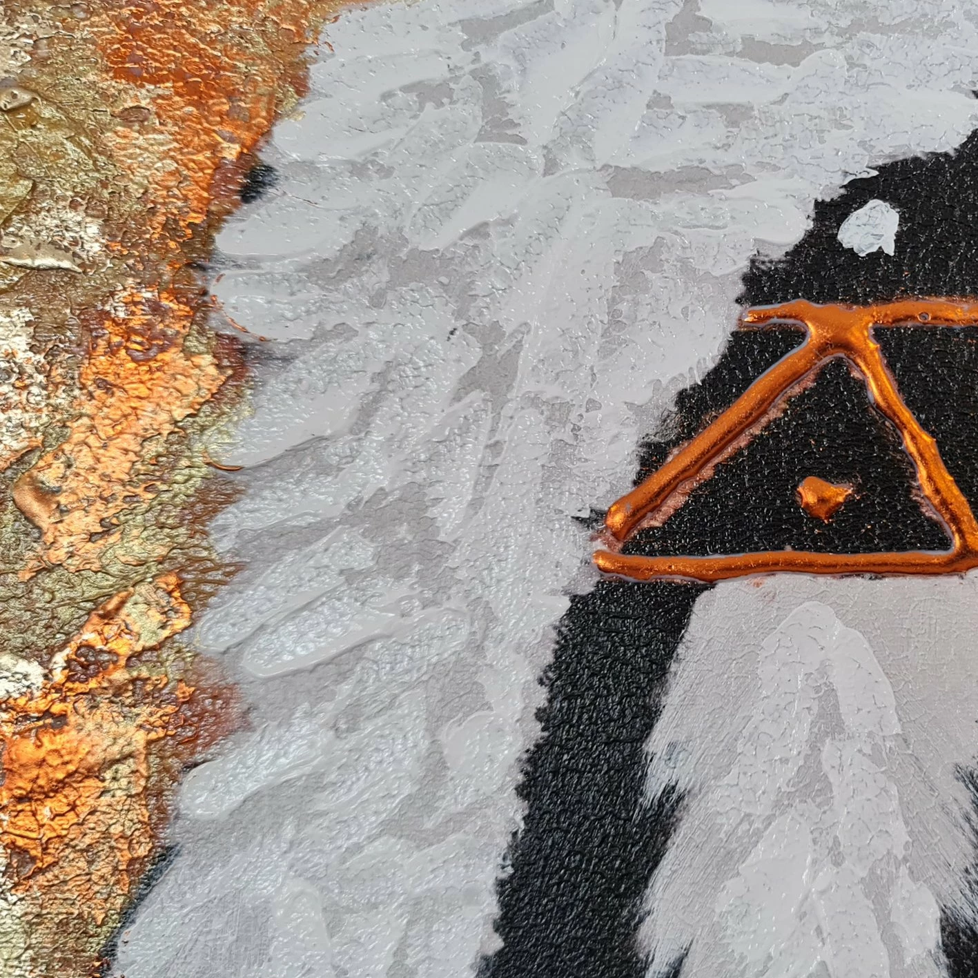 Pikturë dekorative me vaj, shumëngjyrëshe, Wallity OPG2129441609, 50x70cm