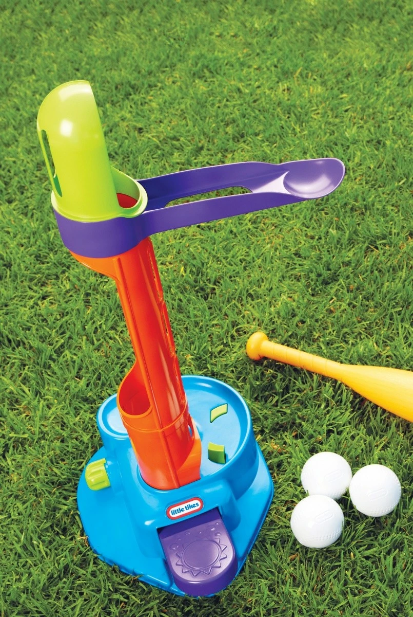 Set T-Ball Little Tikes Triple Play Splash, plastikë, shumëngjyrësh, për fëmijë