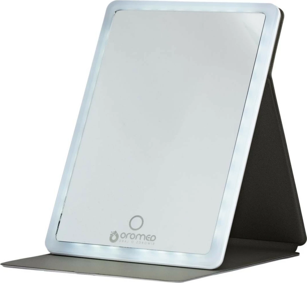 Pasqyrë Oromed Gold-Mirror Led x, zmadhim 2x, ndriçim LED, e bardhë